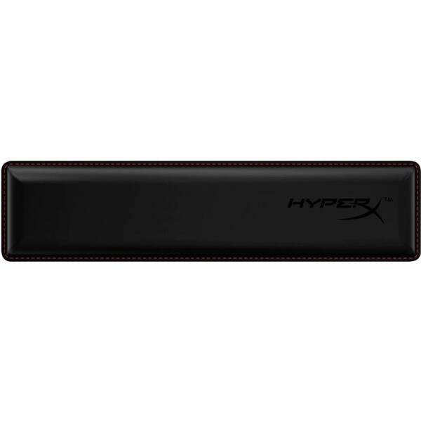 HyperX Wrist Rest - Textured - Black - Natural Rubber, Memory Foam - Anti-slip, Anti-fray