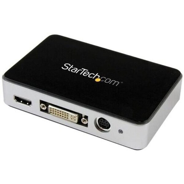 StarTech.com HDMI Video Capture Device - 1080p - 60fps Game Capture Card - USB Video Capture Card - with HDMI DVI VGA - Capture a High-Definition or