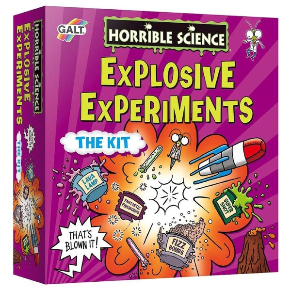 Galt Toys Horrible Science Explosive Experiments Educational Toy