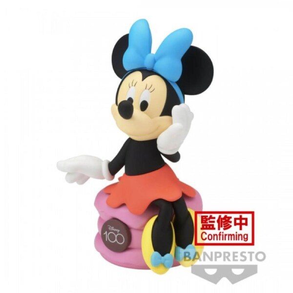 Banpresto Sofubi Disney Characters Minnie Mouse Disney 100th Anniversary Version Figure