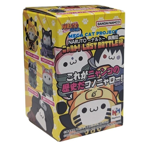 Mega Cat Project Naruto Shippuden Nyaruto Last Battle Version Blind Box