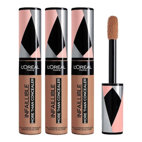 L'Oreal Infallible More Than Concealer 11ml 336 TOFFEE - 3 pack