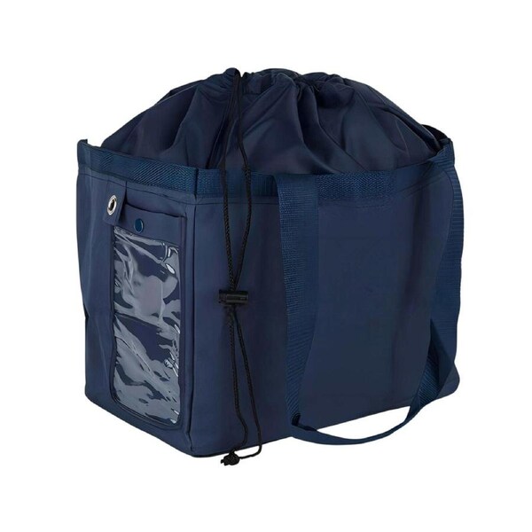Wash Dry Fold Laundry Bag Basket- Navy