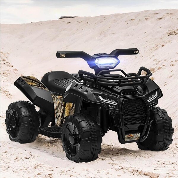 ALFORDSON Kids Ride On Car ATV 6V Black