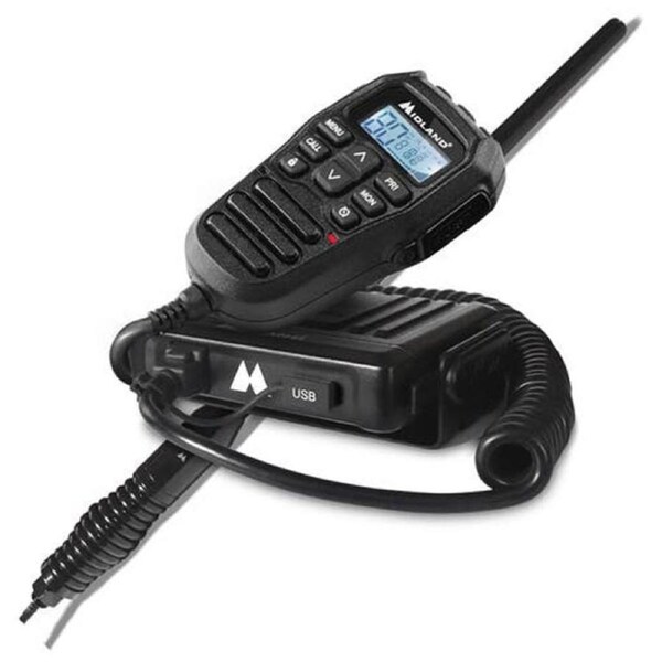 Midland UHF Radio Explorer Pack w Remote Mic & Antenna