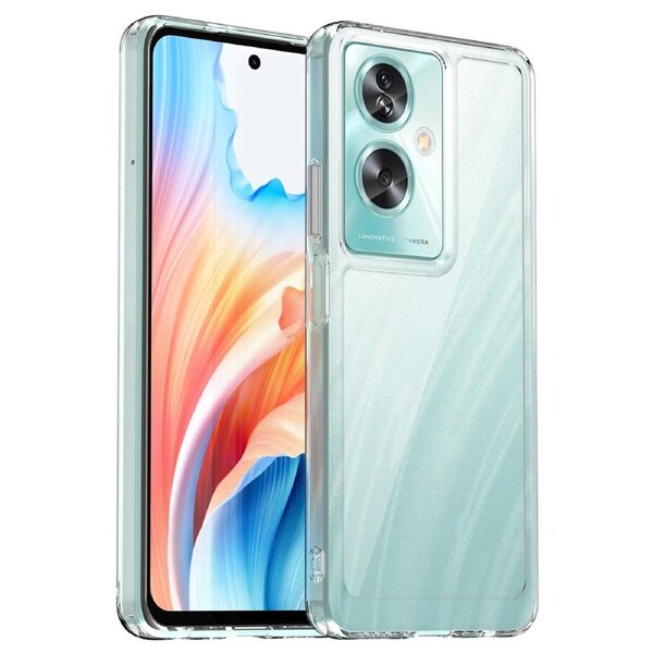 OPPO A79 5G Ultra Slim Crystal Clear Premium TPU Gel Back Case by MEZON – Shock Absorption, Wireless Charging Compatible (OPPO A79 5G, Gel)