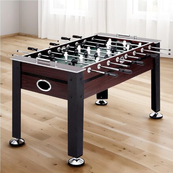 5FT Game Table Soccer Foosball Football Set Home Party Gift Adults Kids Indoor