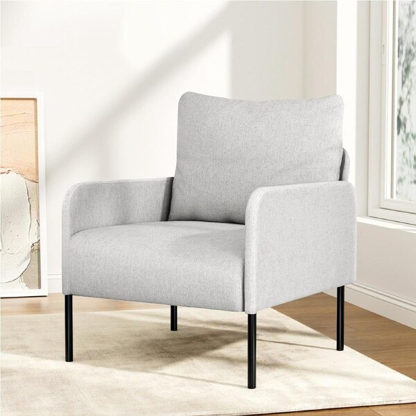 1 Seater Artiss Armchair Pillow Grey Kane