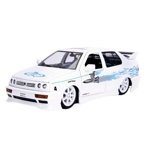 Jada 1:24 Scale Fast & Furious Volkswagon Jetta 1995 Diecast Car Model