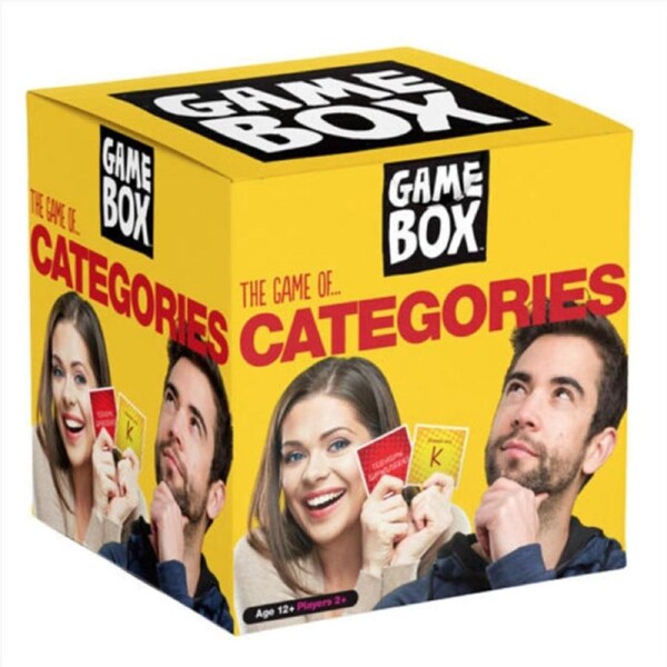 Game Of Categories Trivia Box
