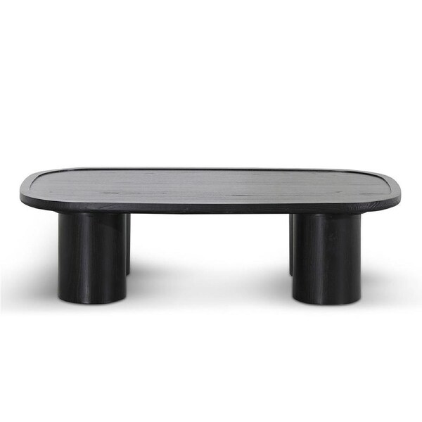 Adam 1.4m Coffee Table - Full Black