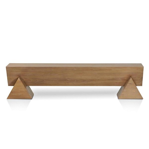 Davila 1.9m Elm Bench - Natural