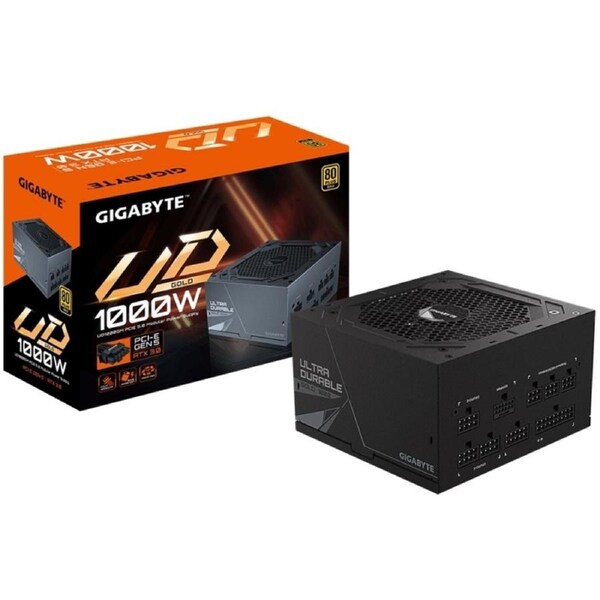 Gigabyte UD850GM PG5 850W White ATX PSU Power Supply 80 PLUS GOLD Fan Type 120mm Hydraulic Bearing(HYB)fan >100,000 hours