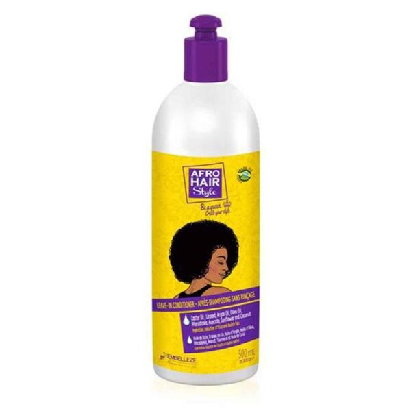 Novex Afrohair Style Curl-Defining Cream Leave in Conditioner 17.6oz/500ml