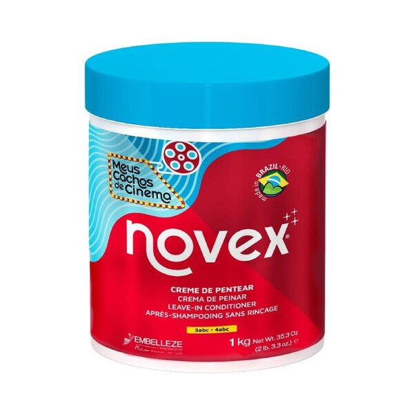 Novex My Curls Movie Star Leave-in Conditioner – Hydrating & Curl-Defining Hair Cream (1kg)