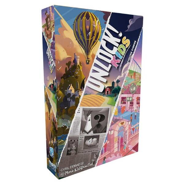 Unlock! Kids Detective Stories Card Game