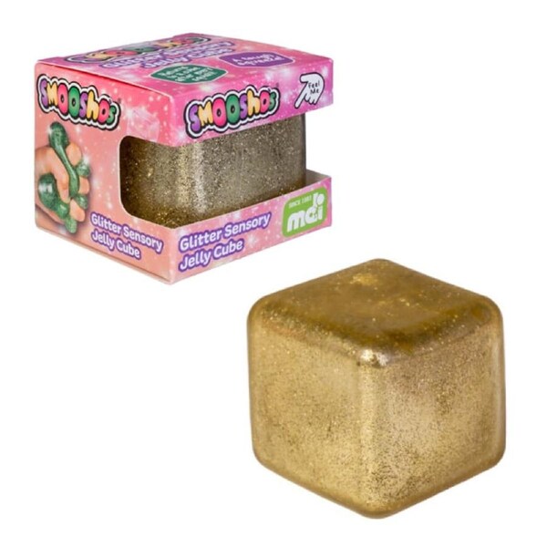 Smoosho's Sensory Jelly Cube Glitter (Designs may vary)