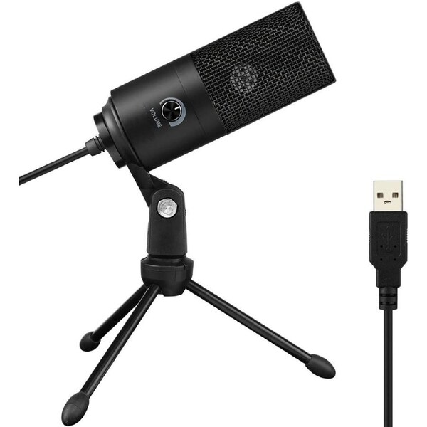 USB Microphone Recording for Laptop MAC Windows, Studio Vocals Voice Overs