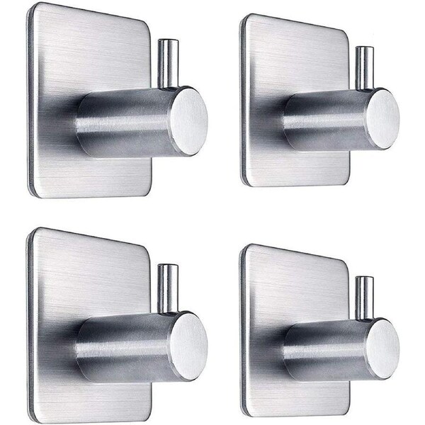 Heavy Duty Wall Hooks Waterproof Stainless Steel Hanging Coat Hat Towel