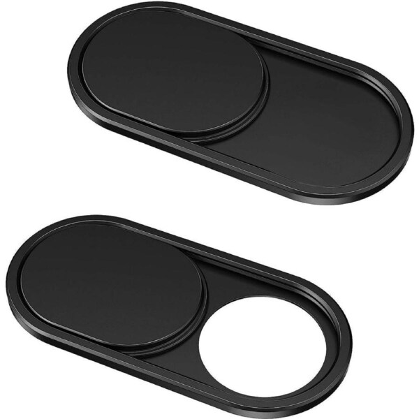 Webcam Cover Slide 2-Pack Ultra-Thin Metal Web Camera Cover