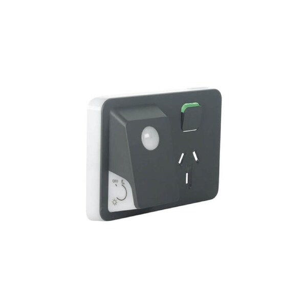 Clipsal 3025NW-AN - Night Walk Sensor Light Motion Activated - Anthracite