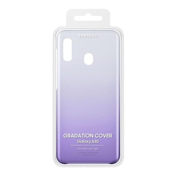 Samsung Galaxy A30 Gradation Cover - Purple