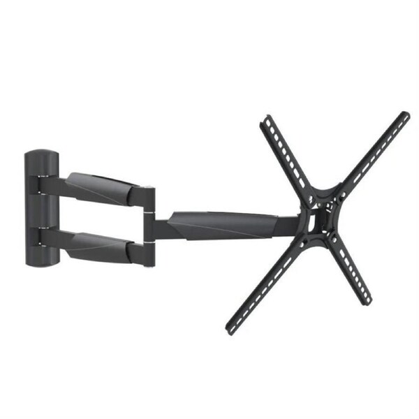 Barkan Full Motion Extra Long TV Wall Mount, 13" - 65" Inch Size, Black