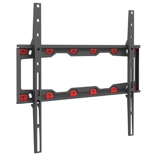 Barkan Drywall No-Drill Fixed TV Wall Mount, 19 - 65 Inch Size, Black