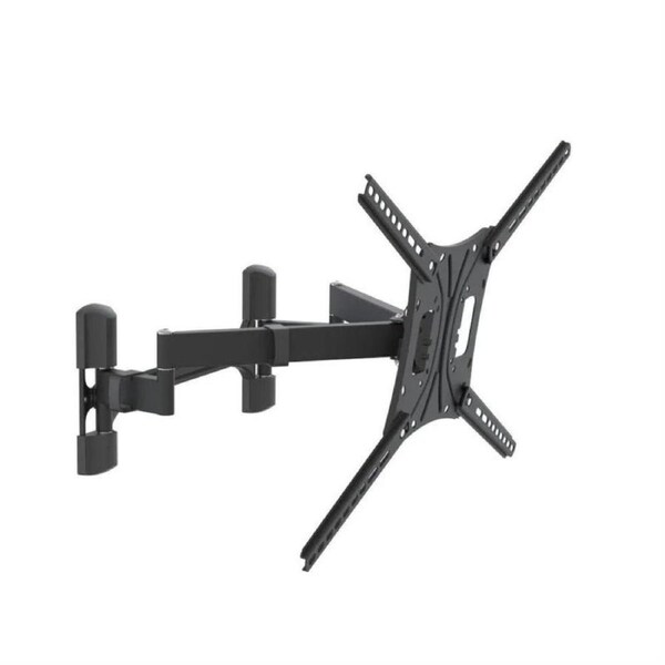 Barkan Full Motion Dual Arm TV Wall Mount, 13 - 90 Inch Size, Black