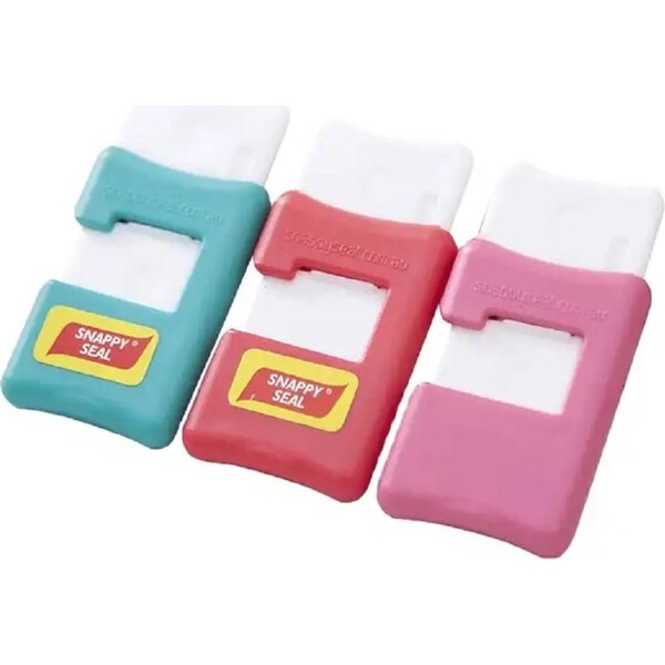 Snappy Seal Small Bag Sealers Pack of 3