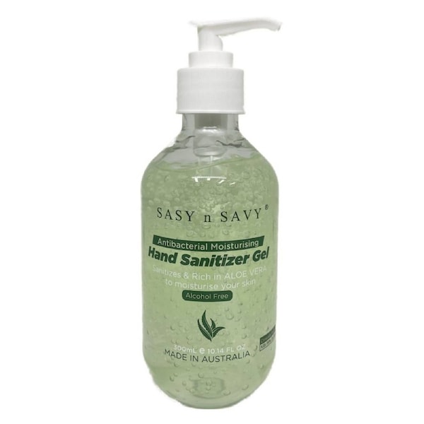 Sasy n Savy Antibacterial Moisturising Sanitizer Gel 300mL