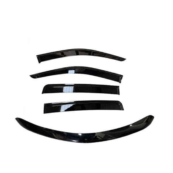 Bonnet Protector + Weather Shields to suit Mazda BT-50 BT50 11/2011-08/2020