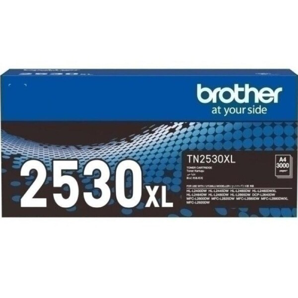 Brother TN2530XL High Yield Toner Ink Cartridge Original Genuine