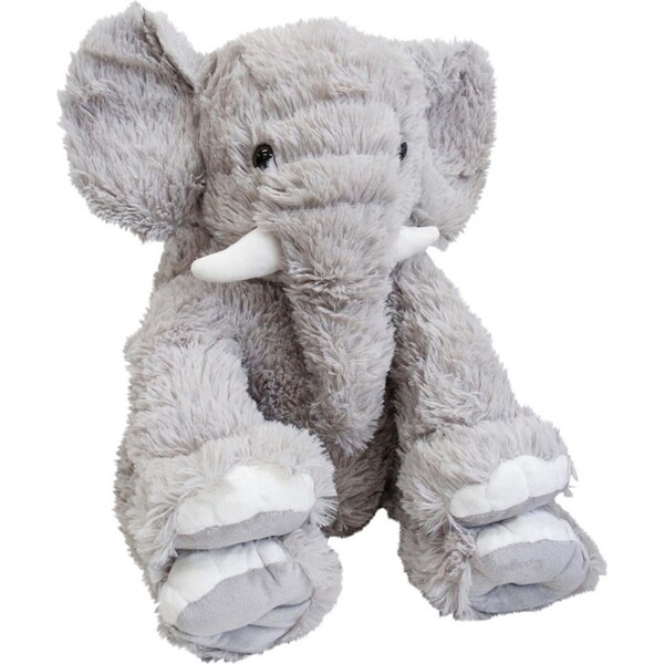 Ellie Elephant 43cm Plush Toy Kids/Children/Toddler Stuffed Animal Large Grey