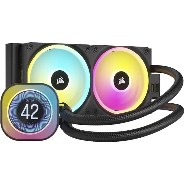 Corsair iCUE LINK H100i LCD 240mm Liquid CPU Cooler [CW-9061007-WW]