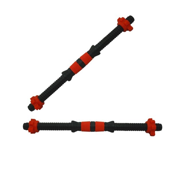 41cm - 1 Pair Dumbbell Bar 25mm Diameter - PVC Coated Dumbell Handle