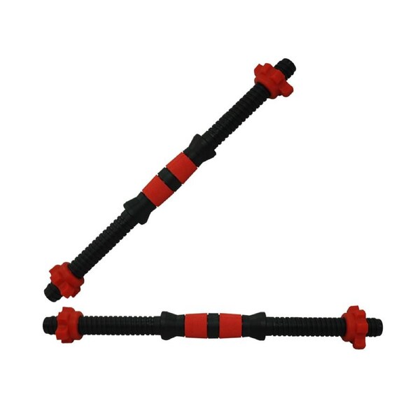 51cm - 1 Pair Dumbbell Bar 25mm Diameter - PVC Coated Dumbell Handle