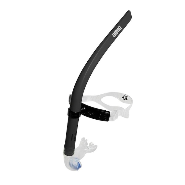Arena Front Swim Snorkel IIl Swimming Training Front Snorkel - Black
