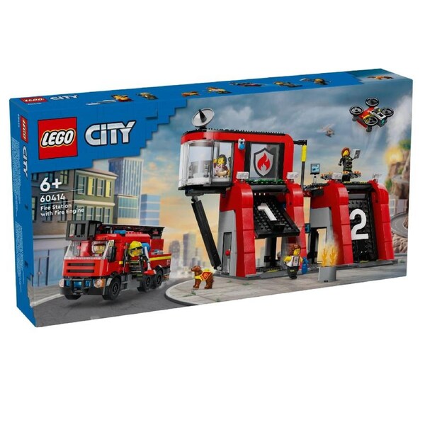 LEGO City Fire Rescue Plane (60414)