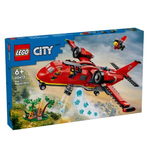 LEGO City Fire Rescue Plane (60413)