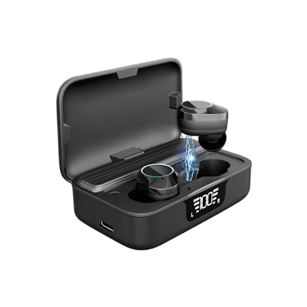 BDI Earphones with Powerbank 3300mAh BT5.3 IPX-7 Waterproof