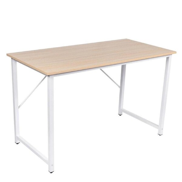 YES4HOMES Computer Desk, Sturdy Home Office Laptop Desk Modern Writing Table, Multipurpose Workstation