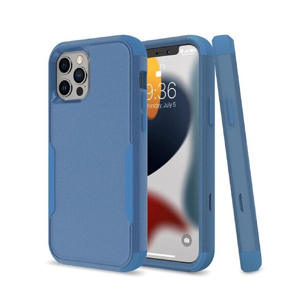iPhone 13 Pro Compatible Case Cover With Premium Shockproof Heavy Duty Armor - Navy