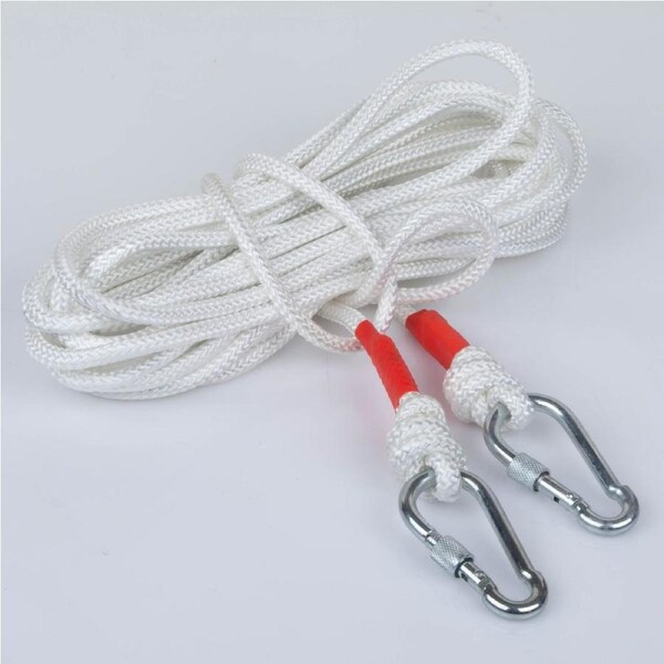 8mm 10m Safety Climbing Rope Nylon Rock Static Outdoor Boat Anchor Marine Rope Dock Lines Rope