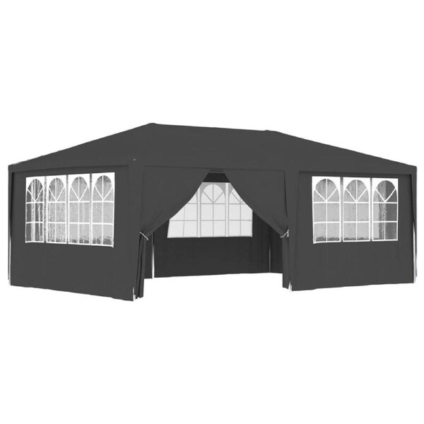 Gazebo With Walls 4 x 6m UV Resistant Outdoor Shelter Professional Party Tent