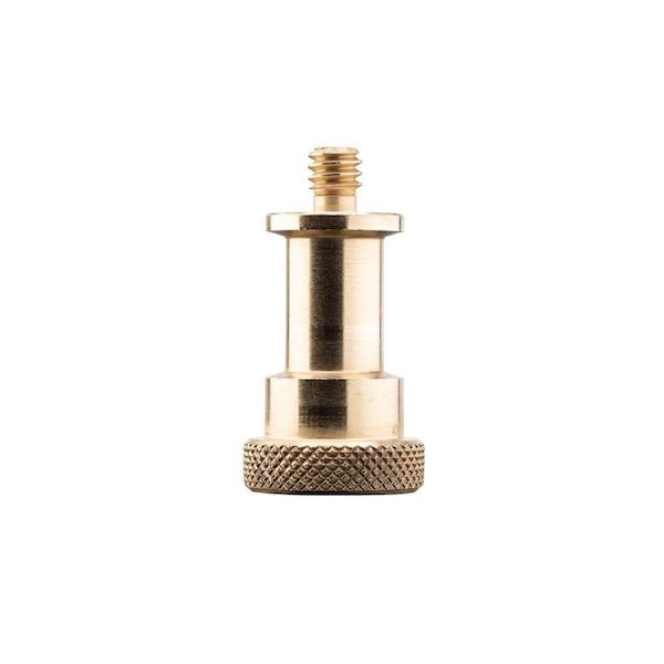 Manfrotto 151 Adaptor Stud Brass for Super Clamp System 1/4 to 3/8's 5/8 stud body