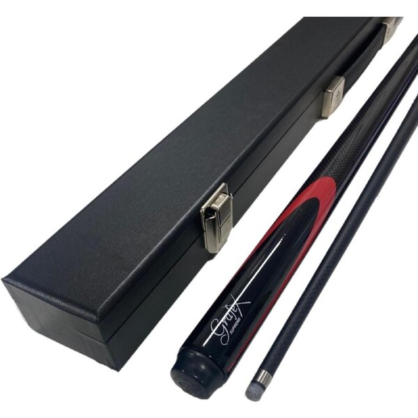 Grafex Graphite Supreme Black New Multi-Weight System! Pool Snooker Billiard Cue and Black Cue Case