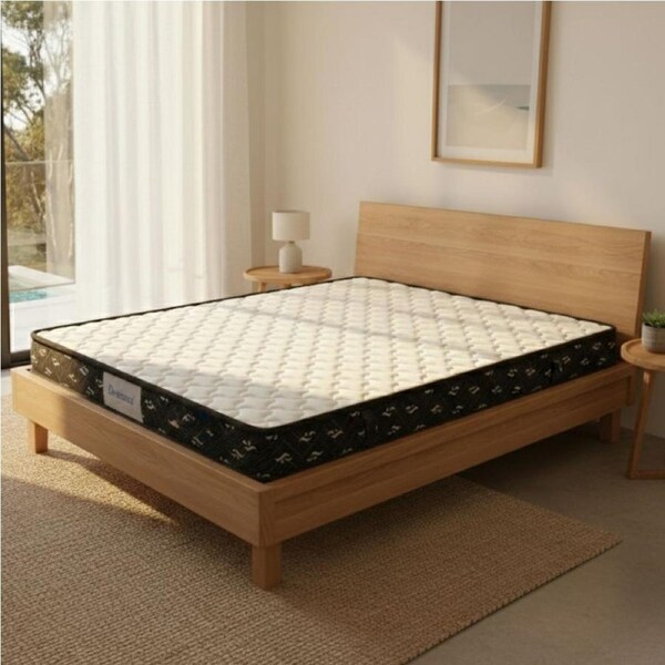 DreamZ 16cm Mattress Spring Pocket 5-Zone Tight Top Medium Soft All Sizes Queen