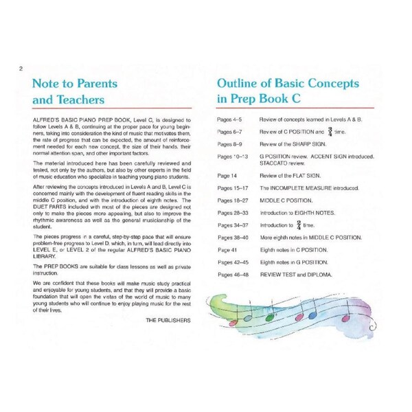Alfred's Basic Piano Prep Course: Lesson bk C