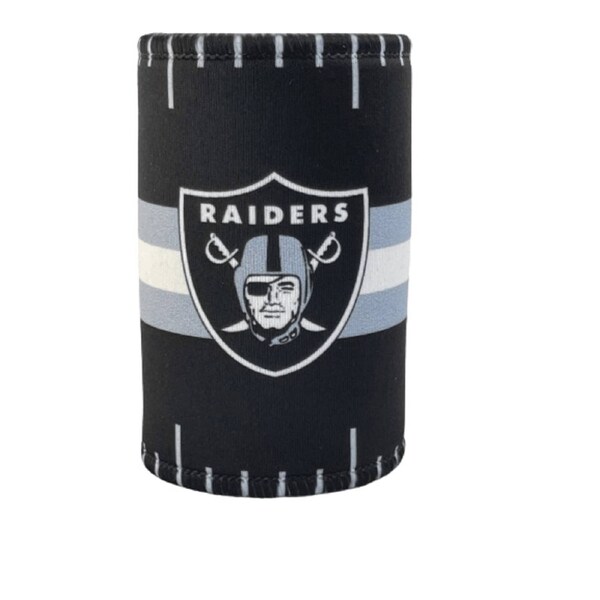 NFL Stubby Cooler - Las Vegas Raiders - Can Cooler - Drink - Rubber Base